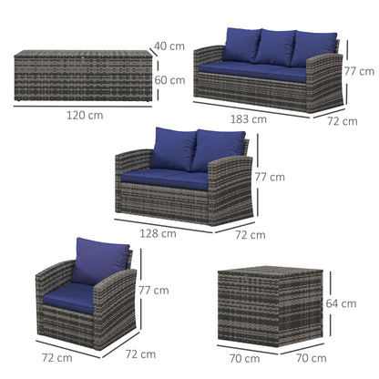 outsunny-6-pieces-outdoor-rattan-wicker-sofa-set-sectional-patio-conversation-furniture-set-w-storage-table-cushion-navy-blue