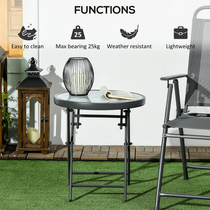 outsunny-45cm-outdoor-side-table-round-folding-patio-table-with-imitation-marble-glass-top-small-coffee-table-white