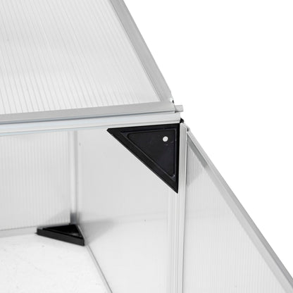 outsunny-cold-frame-greenhouse-polycarbonate-greenhouse-aluminium-grow-house-w-independent-opening-tops-for-plants-120-x-100-x-41-cm