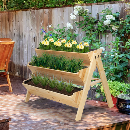 outsunny-3-tier-wooden-garden-raised-bed-vertical-plant-bed-with-clapboard-and-hooks-120-x-68-x-80cm