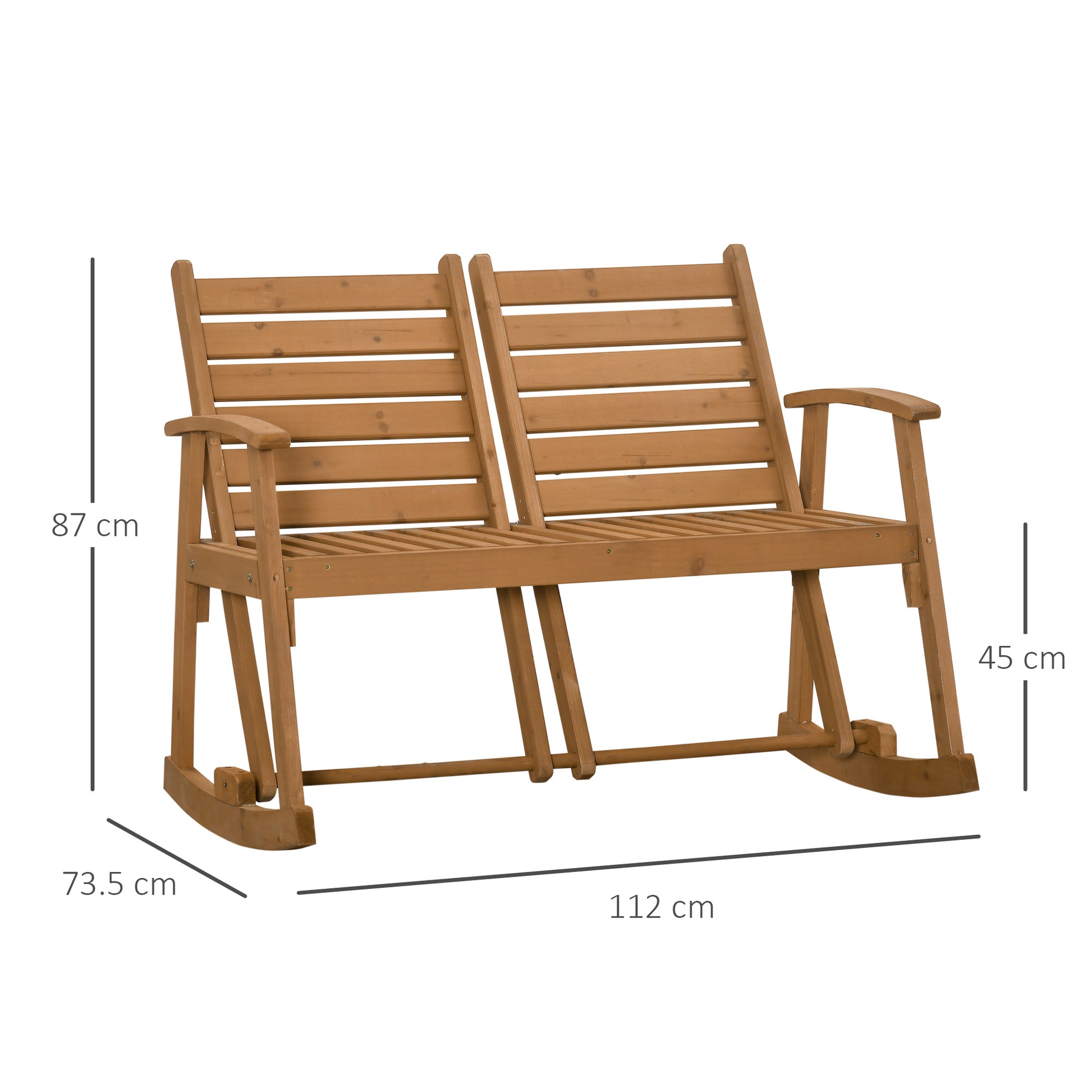 outsunny-wooden-garden-rocking-bench-with-adjustable-backrests-2-seater-rustic-rocking-chair-loveseat-with-slatted-seat-and-armrests