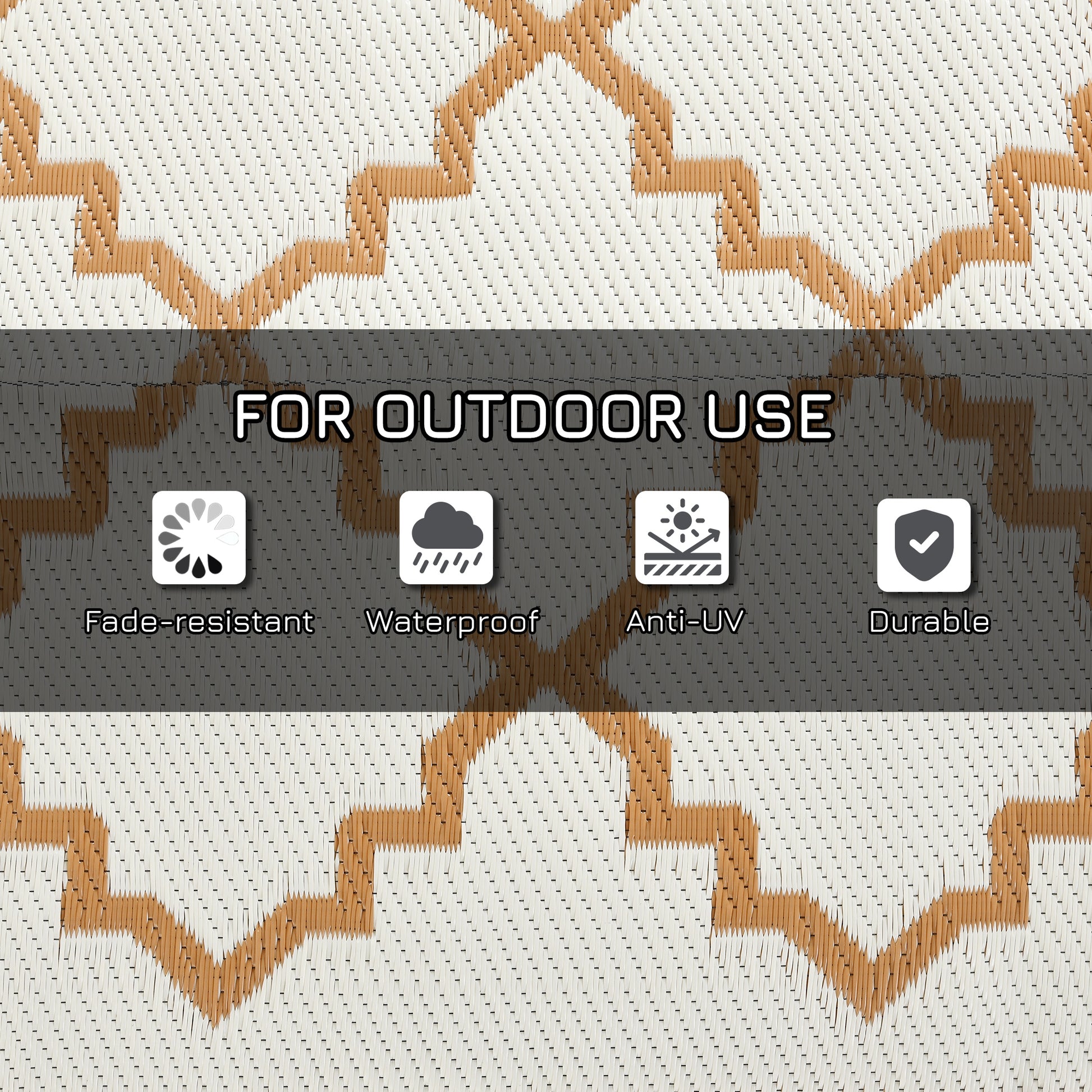 outsunny-plastic-straw-reversible-rv-outdoor-rug-with-carry-bag-182-x-274cm-brown-and-cream