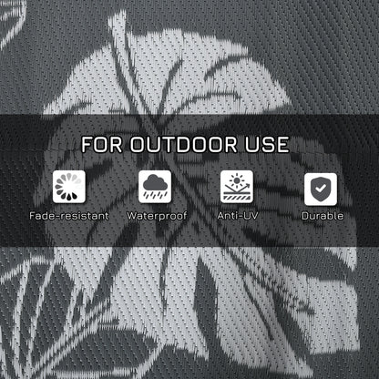 outsunny-plastic-straw-reversible-rv-outdoor-rug-with-carry-bag-182-x-274cm-grey-and-white