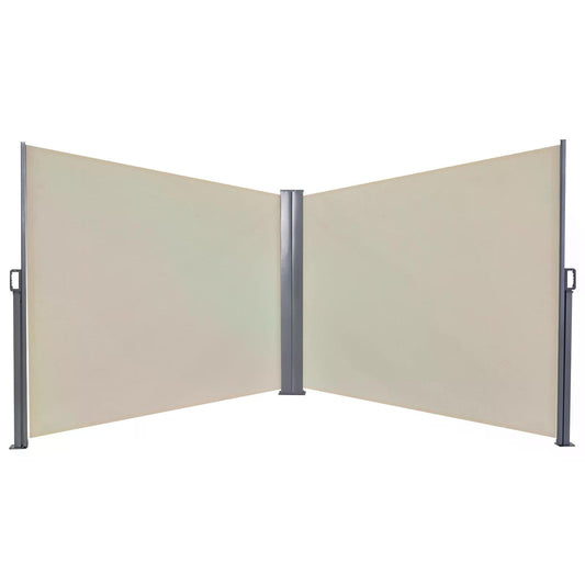 outsunny-steel-frame-retractable-double-side-awning-beige