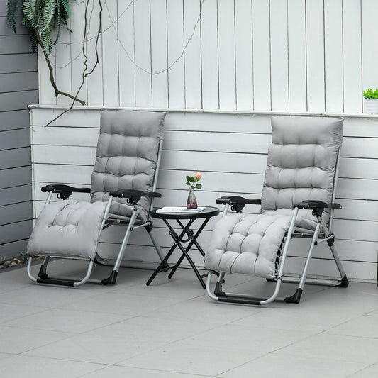 outsunny-2-piece-reclining-zero-gravity-chair-folding-garden-sun-lounger-with-cushion-headrest-light-grey