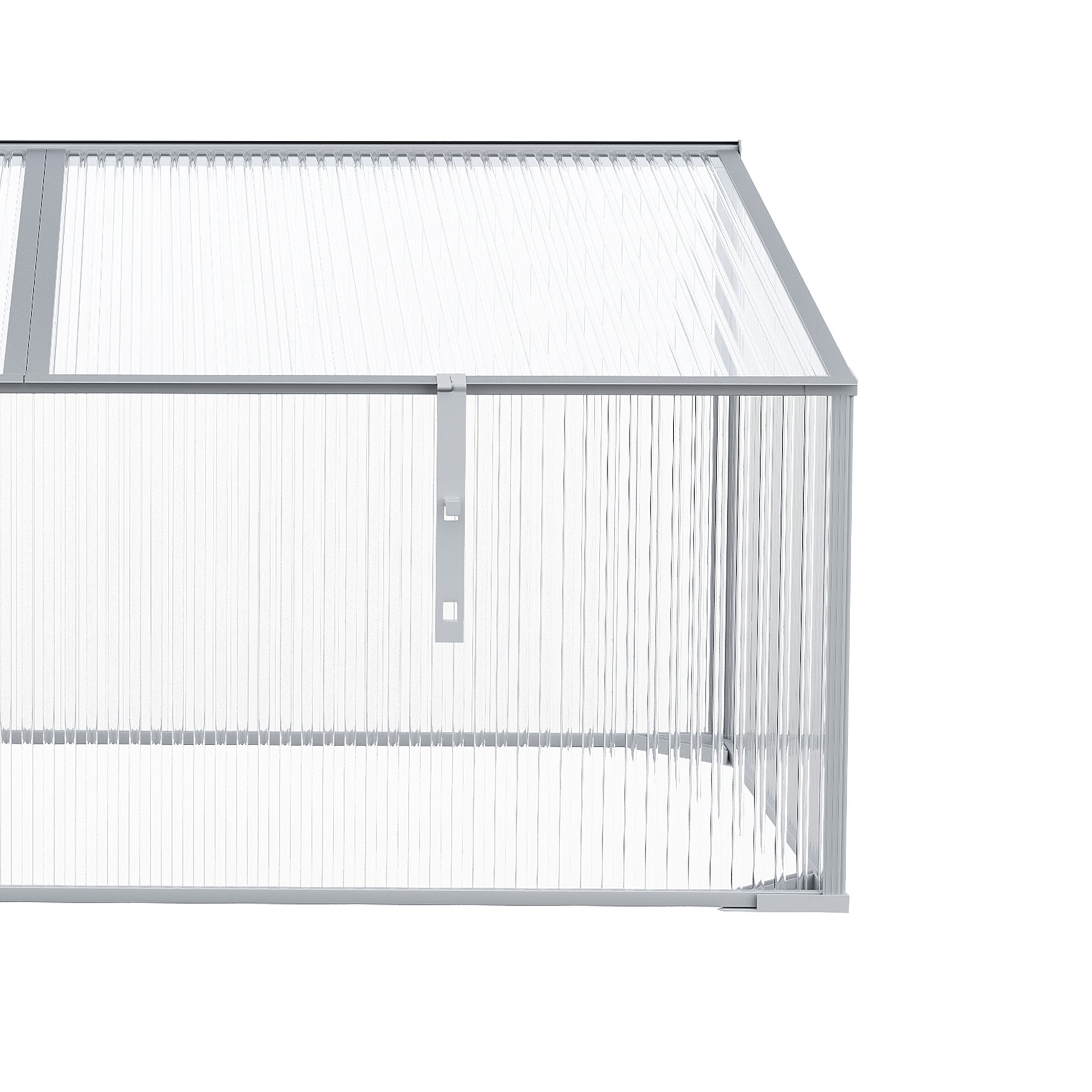 outsunny-garden-polycarbonate-cold-frame-greenhouse-grow-house-flower-vegetable-plants-bed-aluminium-frame-99l-x-60w-x-44h-cm