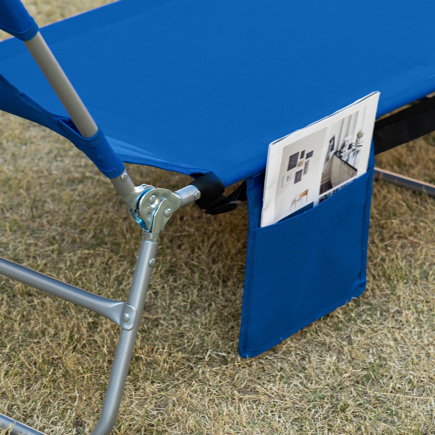 outsunny-2-pieces-foldable-sun-lounger-with-reading-hole-portable-sun-lounger-with-5-level-adjustable-backrest-reclining-lounge-chair-with-side-pocket-headrest-pillow-blue