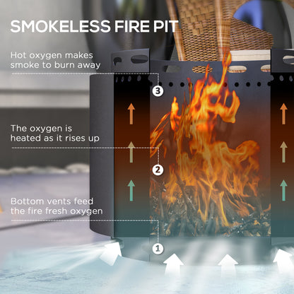 outsunny-smokeless-fire-pit-48-5cm-portable-wood-burning-firepit-with-poker-for-garden-camping-bonfire-party-metal-black