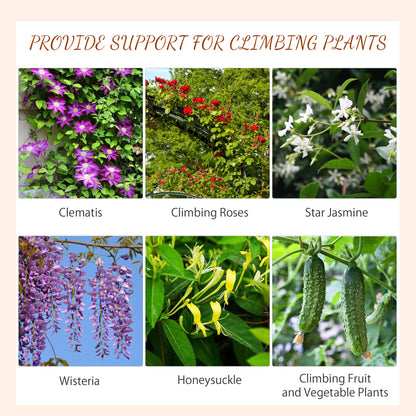 outsunny-metal-trellis-set-of-2-garden-trellis-for-climbing-plants-support-frames-scrolls-design