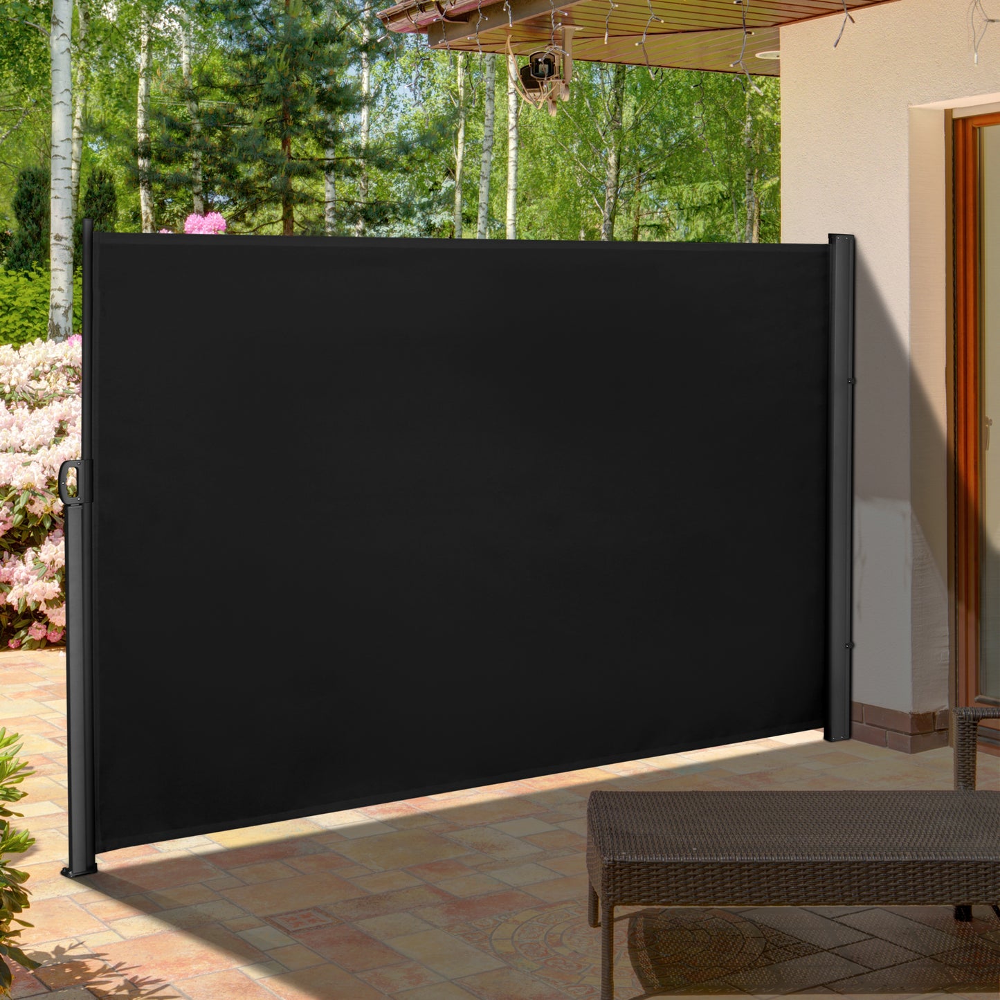 outsunny-retractable-side-awning-screen-fence-patio-garden-wall-balcony-screening-panel-outdoor-blind-privacy-divider-3x1-8m-black