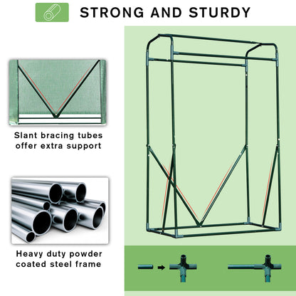 outsunny-outdoor-pe-greenhouse-steel-frame-plant-cover-with-zipper-100l-x-50w-x-150hcm-green