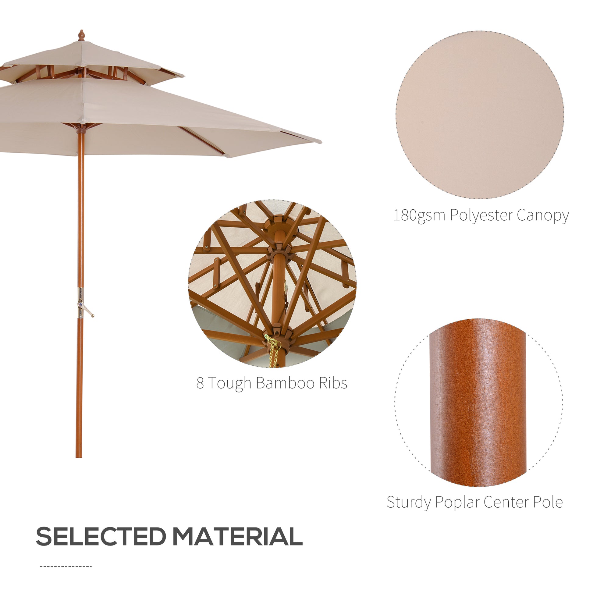 outsunny-outdoor-umbrella-beige