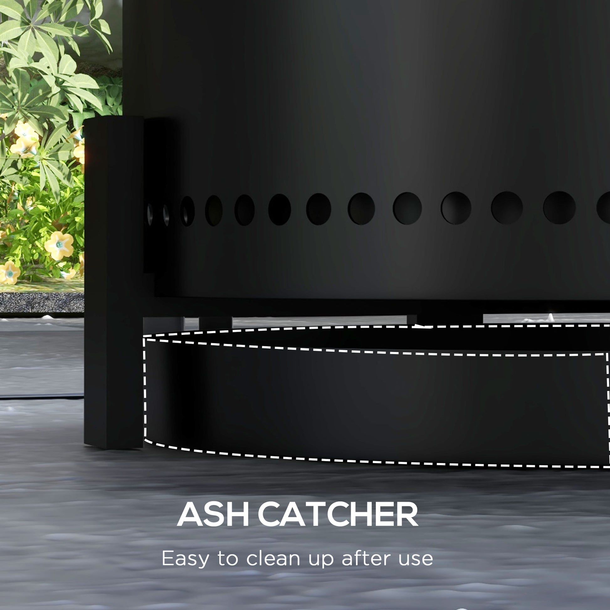 outsunny-smokeless-fire-pit-37cm-portable-wood-burning-firepit-with-poker-for-garden-camping-bonfire-party-metal-black