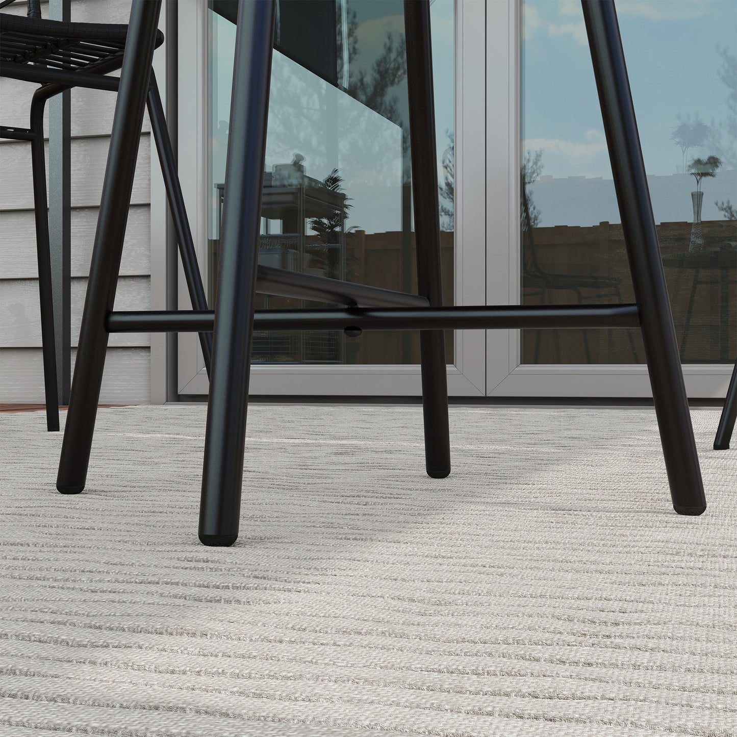 outsunny-pe-rattan-side-table-grey