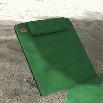 outsunny-metal-frame-pe-fabric-2-pieces-outdoor-beach-reclining-chair-set-w-pillow-green
