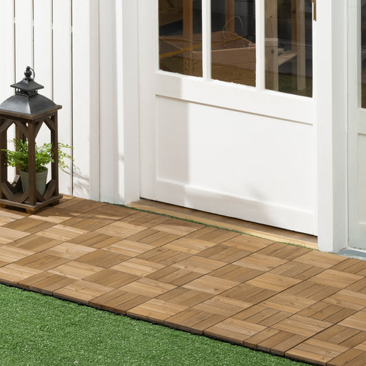 outsunny-27-pcs-wooden-interlocking-decking-tiles-outdoor-flooring-tiles-for-patio-balcony-terrace-hot-tub-30-x-30-cm-per-piece-2-5-per-pack-brown