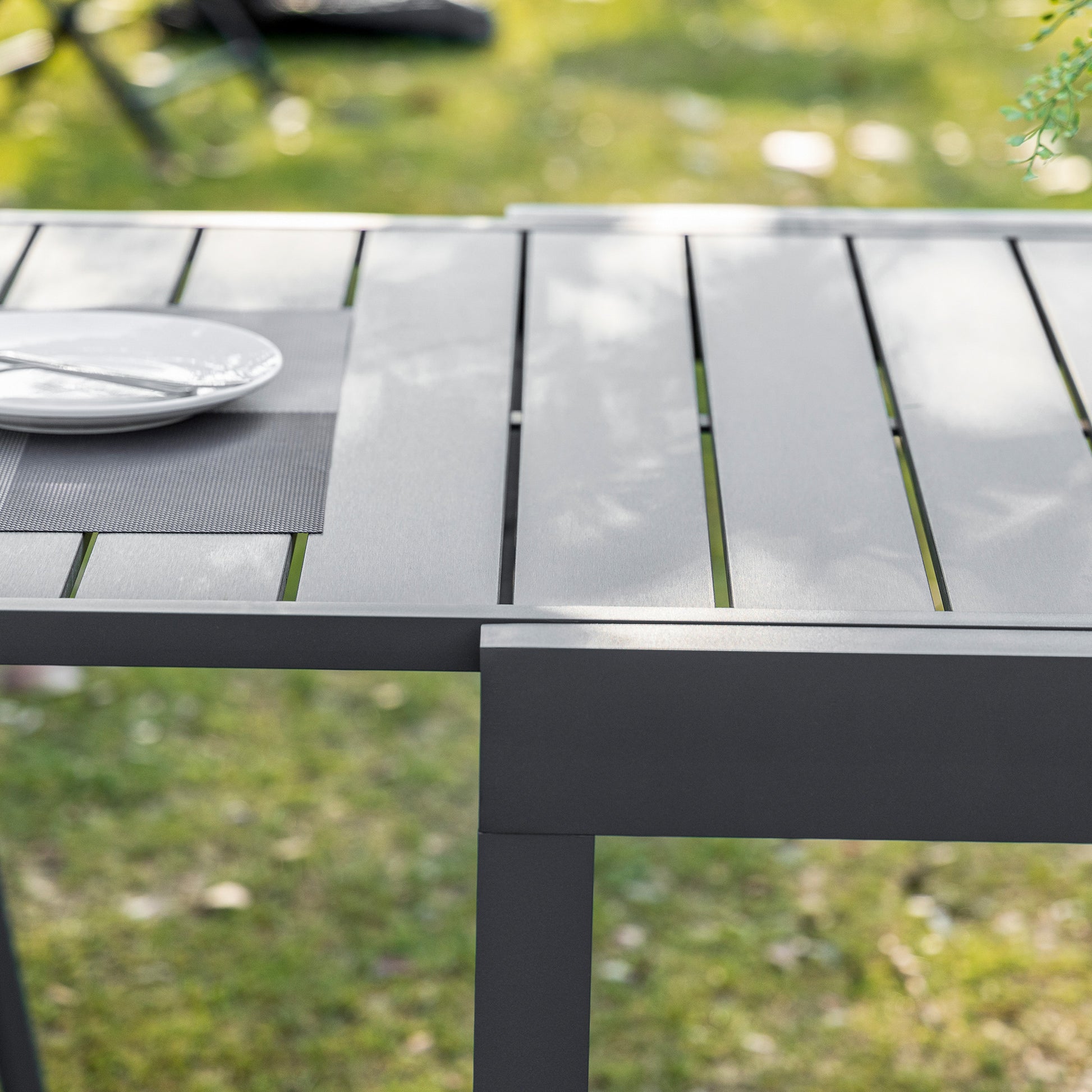 outsunny-extendable-dining-table-outdoor-slat-table-for-4-6-person-rectangular-lawn-garden-bistro-patio-table-with-aluminium-frame-grey