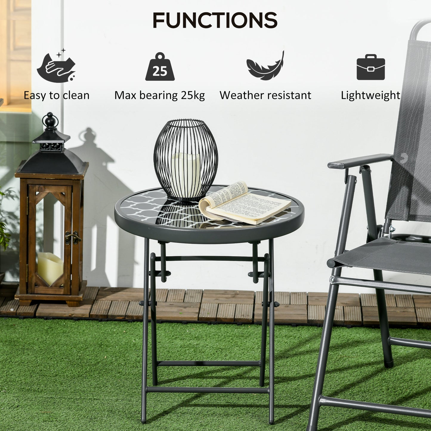 outsunny-45cm-outdoor-side-table-round-folding-patio-table-with-imitation-marble-glass-top-small-coffee-table-black