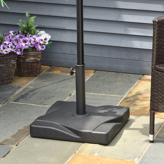 outsunny-square-cement-parasol-base-umbrella-weight-stand-black