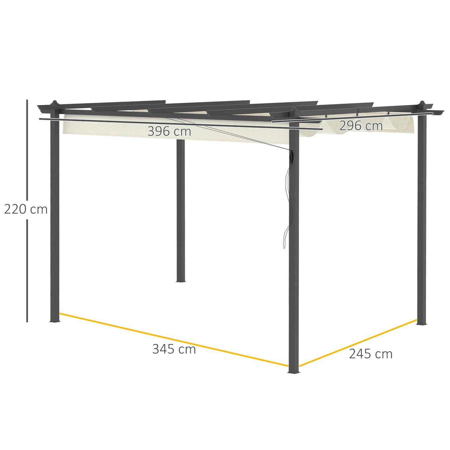 outsunny-4-x-3m-aluminum-pergola-gazebo-garden-shelter-with-retractable-roof-canopy-for-outdoor-patio-cream-white