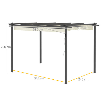 outsunny-4-x-3m-aluminum-pergola-gazebo-garden-shelter-with-retractable-roof-canopy-for-outdoor-patio-cream-white