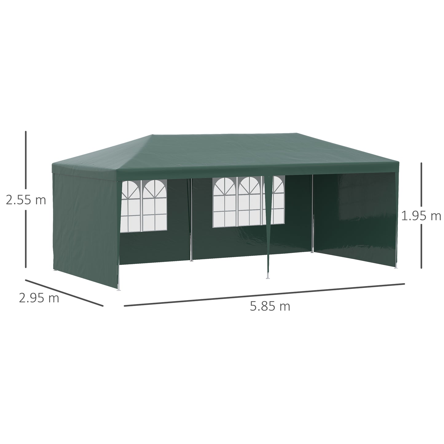 outsunny-6x3-m-party-tent-gazebo-marquee-outdoor-patio-canopy-shelter-with-windows-and-side-panels-green