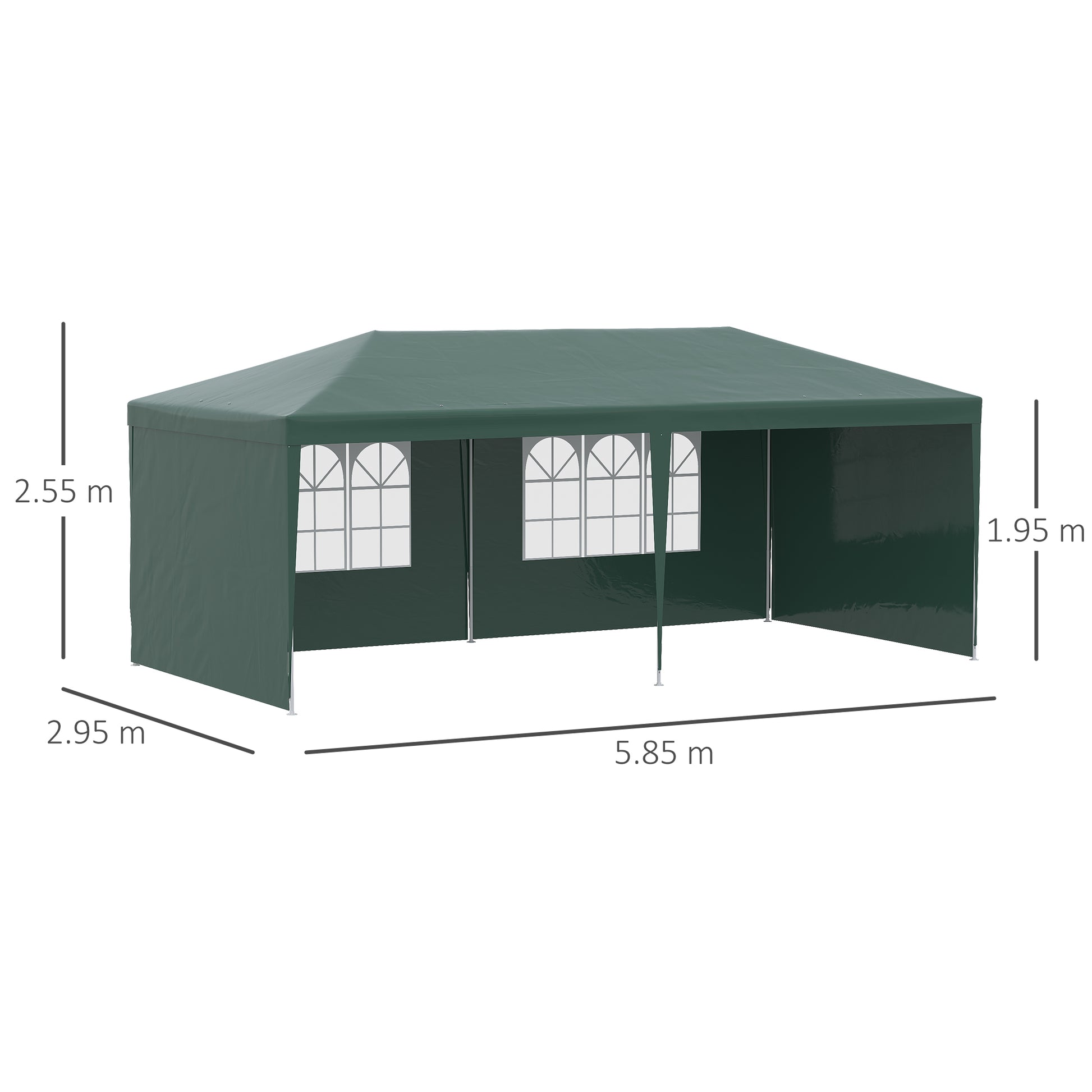 outsunny-6x3-m-party-tent-gazebo-marquee-outdoor-patio-canopy-shelter-with-windows-and-side-panels-green