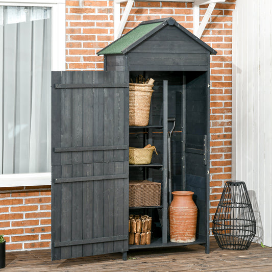 outsunny-fir-wood-outdoor-garden-utility-shed-grey