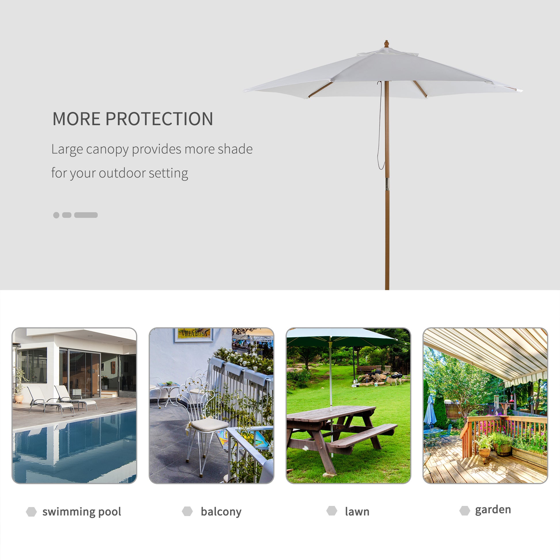 outsunny-2-5m-patio-umbrella-wood-garden-parasol-sun-shade-with-6-ribs-and-top-vent-for-outdoor-white