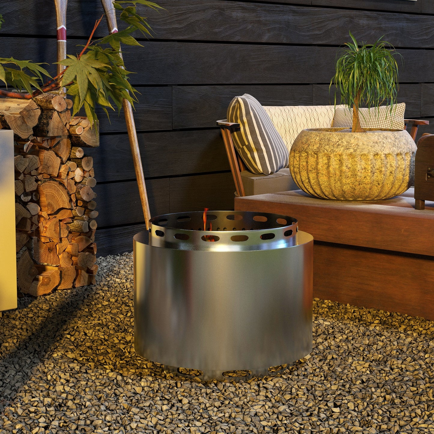 outsunny-smokeless-fire-pit-48-5cm-portable-wood-burning-firepit-with-poker-for-garden-camping-bonfire-party-stainless-steel-silver