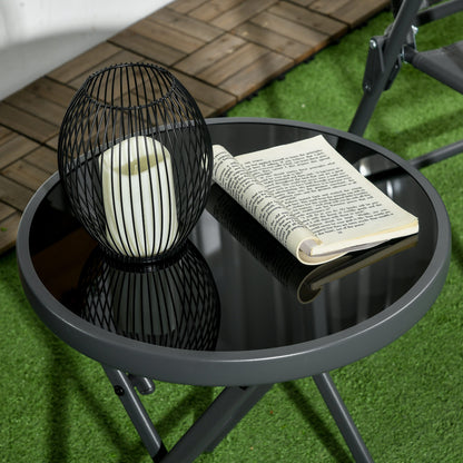 outsunny-45cm-outdoor-side-table-round-folding-patio-table-with-imitation-marble-glass-top-small-coffee-table