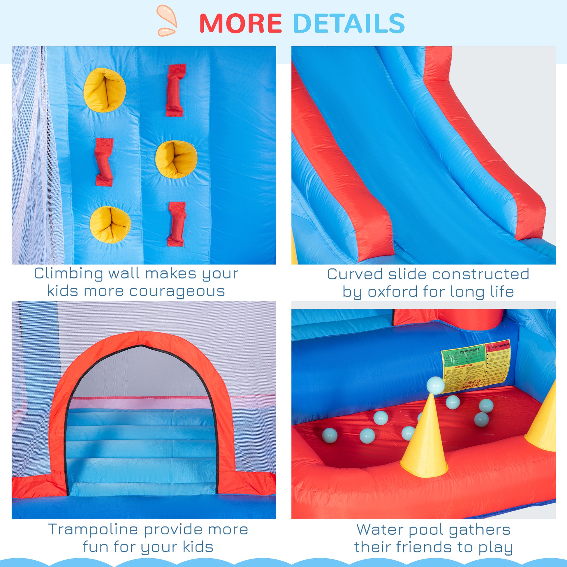 outsunny-5-in-1-kids-bounce-castle-large-inflatable-house-trampoline-slide-water-pool-climbing-wall-with-450w-inflator-carrybag-for-kids-age-3-8