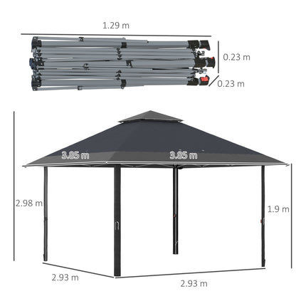 outsunny-4-x-4m-pop-up-gazebo-double-roof-canopy-tent-with-uv-proof-roller-bag-adjustable-legs-outdoor-party-steel-frame-grey