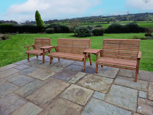 Valley 7 Seat Set 1X3B 2 X 2B Straight Tray