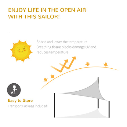 outsunny-4x4m-triangle-sun-shade-sail-outdoor-uv-protection-canopy-w-steel-rings-ropes-uv-block-outdoor-patio-shelter-grey