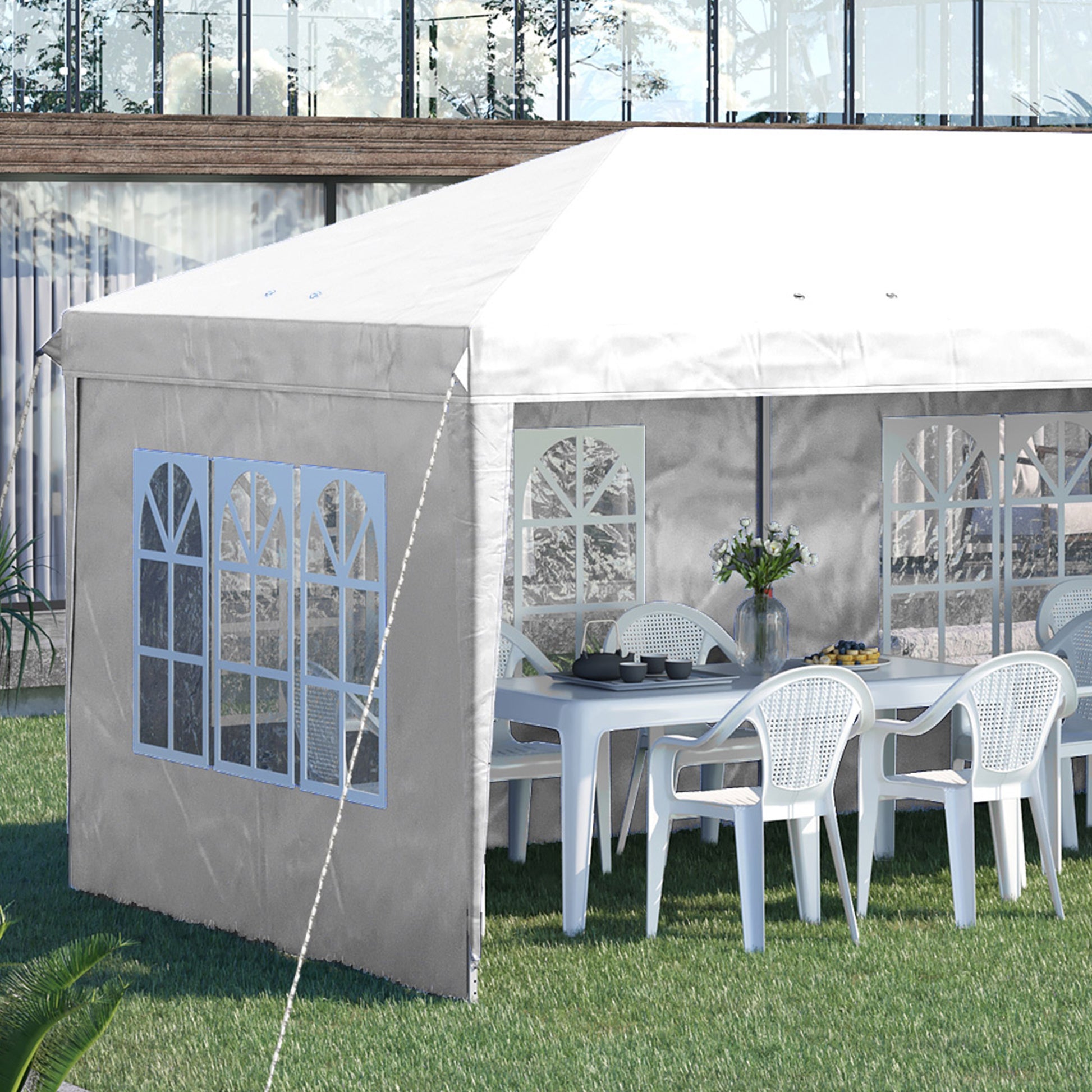 outsunny-3-x-6m-pop-up-gazebo-height-adjustable-marquee-party-tent-with-sidewalls-and-storage-bag-white