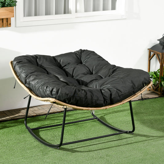 outsunny-outdoor-pe-rattan-rocking-chair-patio-luxury-round-wicker-garden-porch-furniture-w-thick-cushion-natural-wood-finish