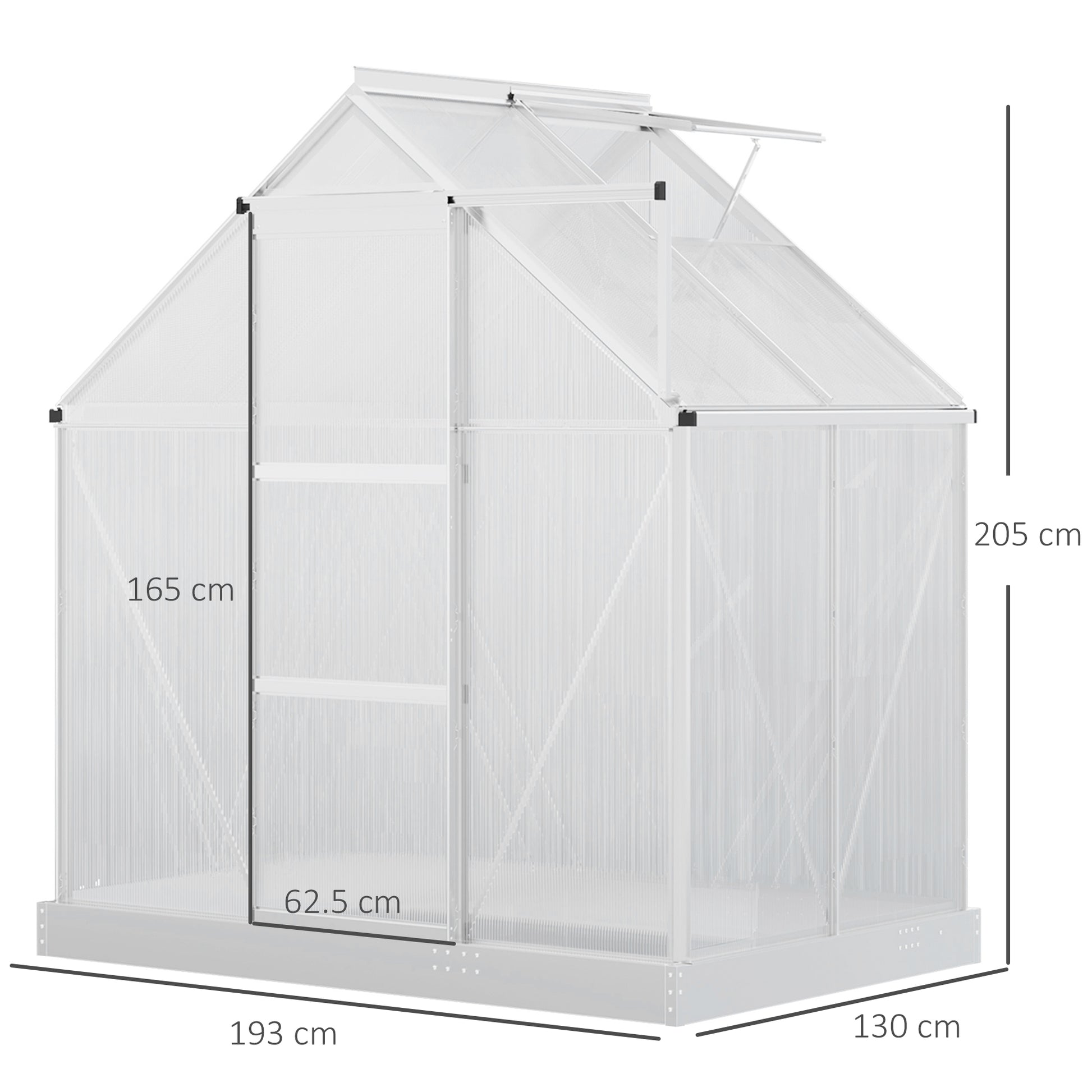 outsunny-walk-in-greenhouse-polycarbonate-panels-aluminium-frame-w-sliding-door-adjustable-window-inner-area-plant-flower-grow-6-x-4-ft