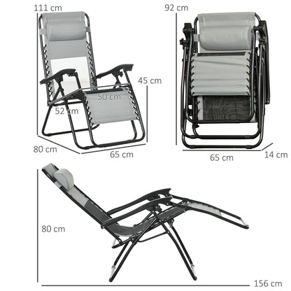 outsunny-garden-recliner-chairs-set-of-2-outdoor-foldable-zero-gravity-chairs-set-w-footstool-and-detachable-headrest-grey