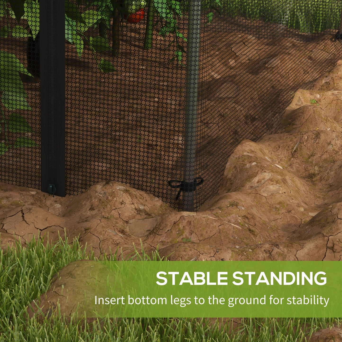 outsunny-galvanised-steel-fruit-cage-plant-protection-tent-with-zipped-door-1-2-x-1-2-x-1-9m-black