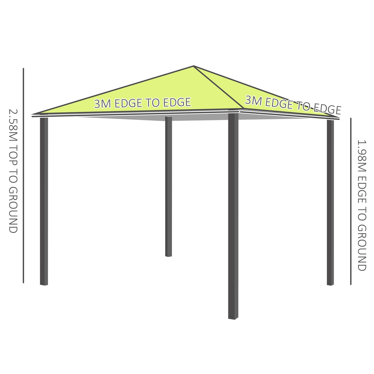 outsunny-3m-x3m-garden-metal-gazebo-lemon-green