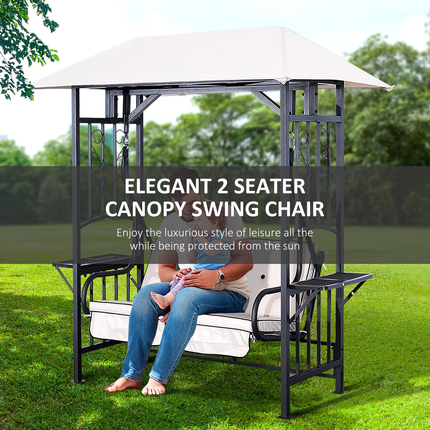 outsunny-outdoor-garden-2-seater-canopy-swing-chair-seat-porch-loveseat-vintage-hammock-cushioned-seat-w-and-side-drink-panel