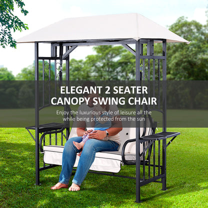 outsunny-outdoor-garden-2-seater-canopy-swing-chair-seat-porch-loveseat-vintage-hammock-cushioned-seat-w-and-side-drink-panel