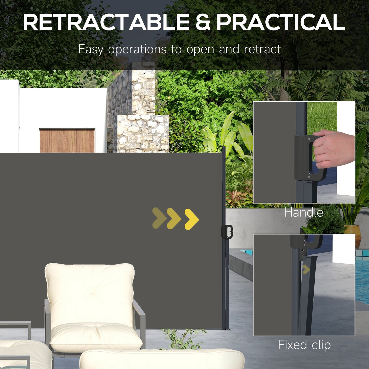 outsunny-retractable-side-awning-outdoor-privacy-screen-for-garden-hot-tub-balcony-terrace-pool-400-x-180cm-dark-grey