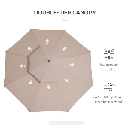 outsunny-outdoor-umbrella-beige