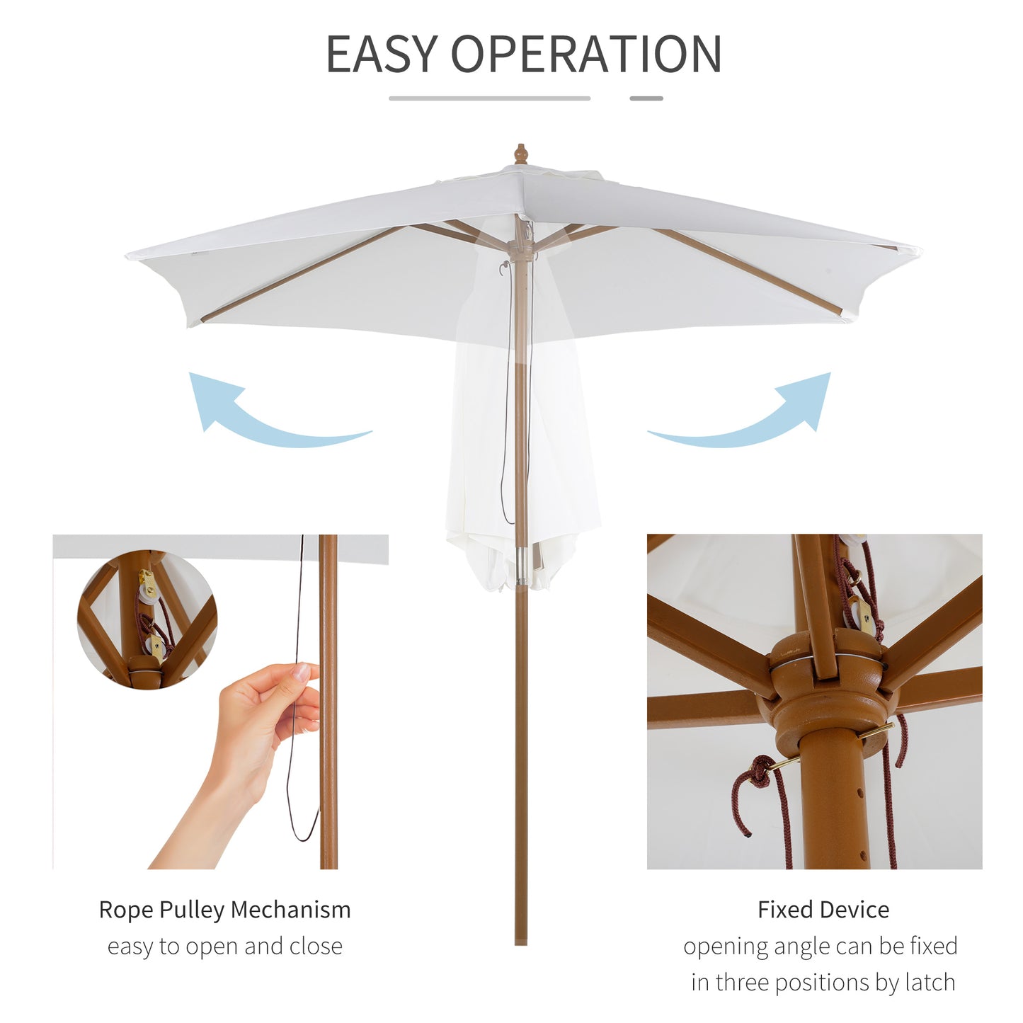 outsunny-2-5m-patio-umbrella-wood-garden-parasol-sun-shade-with-6-ribs-and-top-vent-for-outdoor-white