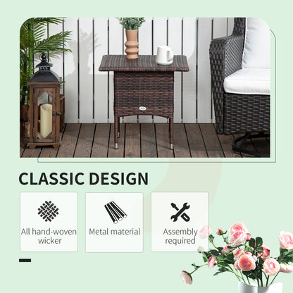 outsunny-outdoor-rattan-side-table-coffee-table-with-plastic-board-full-woven-table-top-for-patio-garden-balcony-mixed-brown