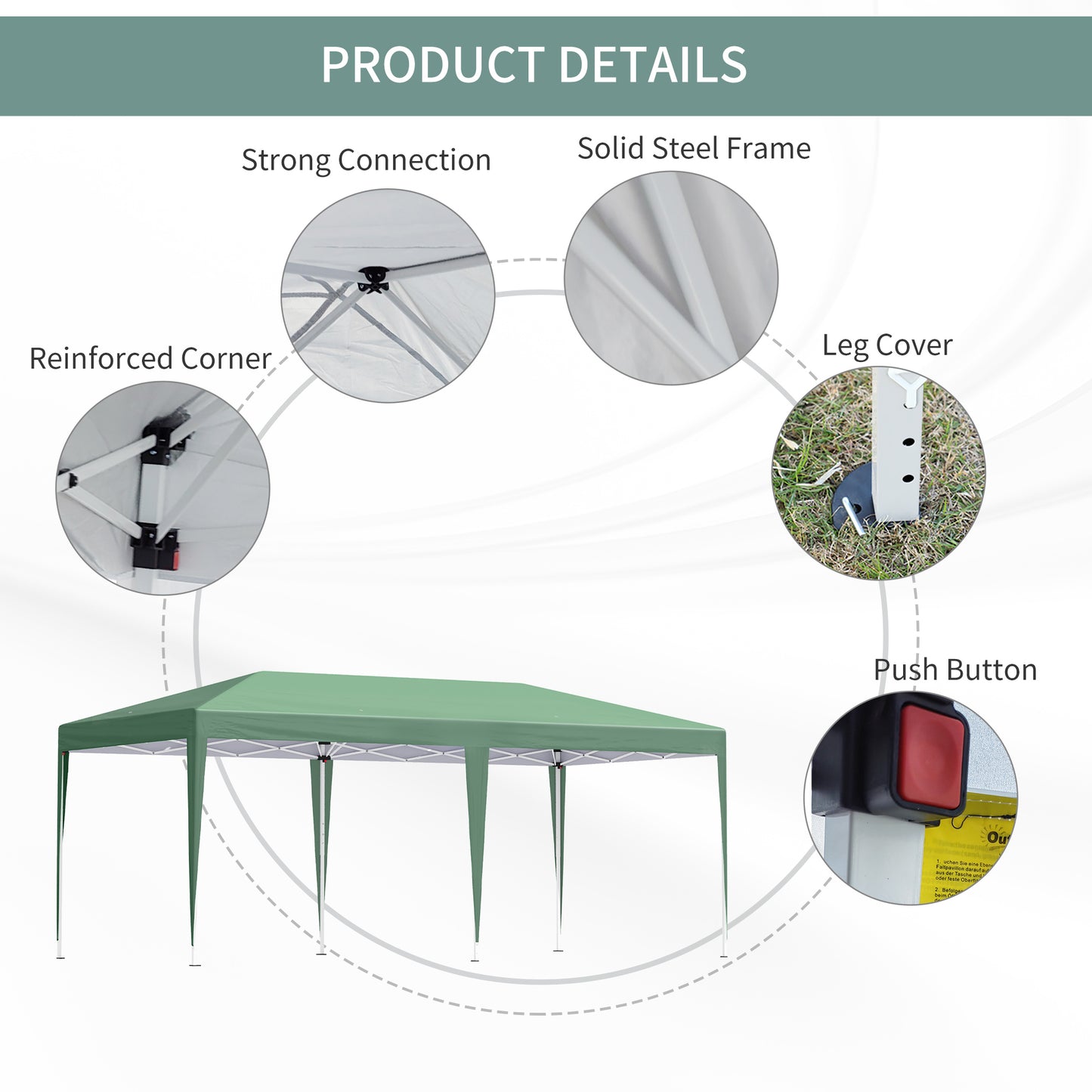 outsunny-pop-up-gazebo-double-roof-foldable-canopy-tent-wedding-awning-canopy-w-carrying-bag-6-m-x-3-m-x-2-65-m-green