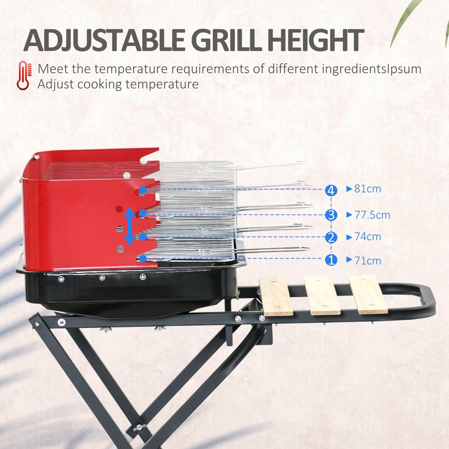 outsunny-bbq-grill-charcoal-barbecue-grill-garden-foldable-bbq-trolley-w-windshield-wheels-side-trays-red-black