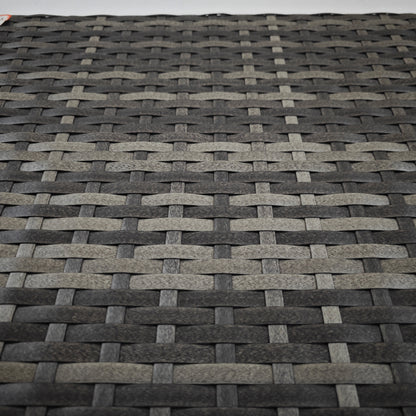 outsunny-foldable-outdoor-coffee-table-metal-frame-rattan-side-table-coffee-table-side-table-for-lawn-garden-mixed-grey